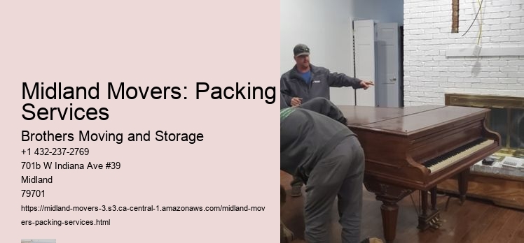 Midland Movers: Packing Services